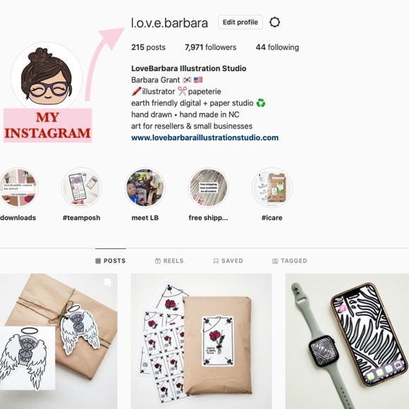 LB039 Custom Poshmark Stickers Handmade Shipping Label Supplies [Price Firm] - Picture 8 of 8